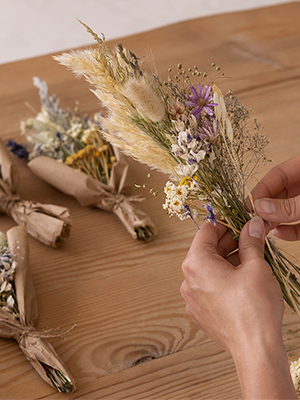 Visual Kuis - Bloemen en materialen